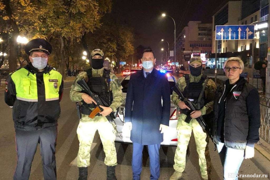 В Краснодаре ловят нарушителей коронавирусного режима