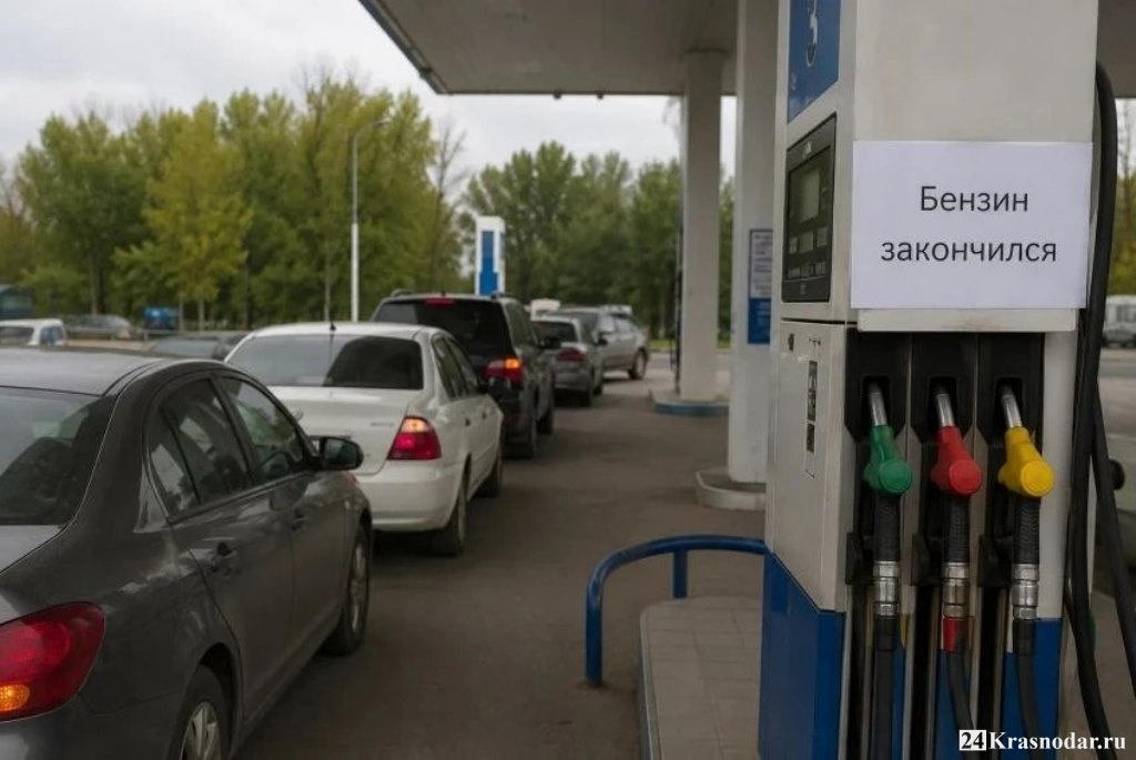 Информация о наличии топлива на АЗС Краснодара 12 июля
