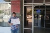 Пикет против ликвидации троллейбусов