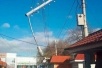 Ветер порвал столб