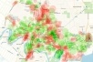 Карта настроения Краснодара