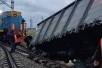 Сошли с рельс два грузовых вагона в Темрюкском районе