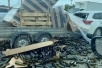 Груз с бутылками вывалился на Южном обходе в Краснодаре