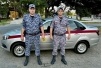В Темрюке сотрудники Росгвардии потушили загоревшийся автомобиль