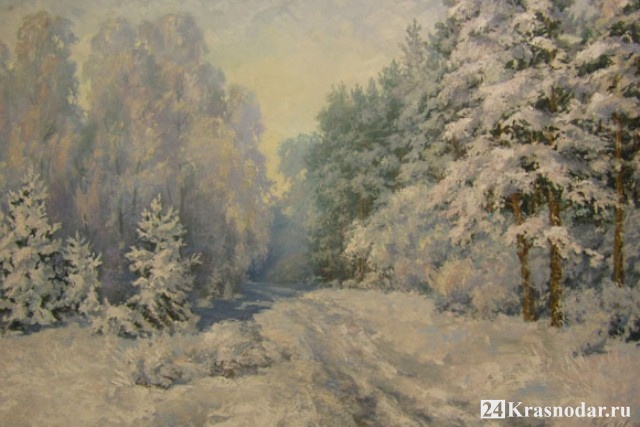 Картина Владимира Яковлева. Зима. 2005 год – 24Krasnodar.ru 