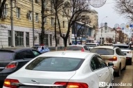 Пробку на ул. Красной спровоцировали «неприкасаемые»