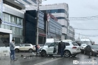 Неудачный манёвр на ул. Северной