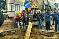 Приключения коммунальщиков на Октябрьской