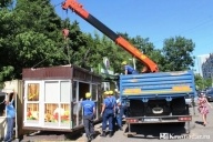 Эвакуация будок