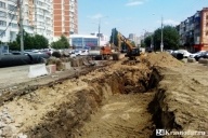 Ремонт ул. Тургенева переместился за кольцо