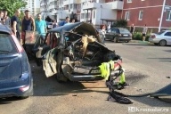 Взрыв авто в Краснодаре (ВИДЕО)