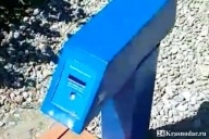 Платную колонку с водой разбили (ВИДЕО)