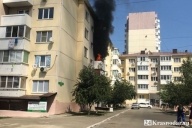 Пожар в Молодежном микрорайоне
