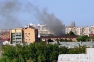 Пожар в центре Краснодара (ВИДЕО)