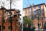 Взорванная пятиэтажка восстановлена