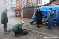 Авария на теплотрассе