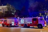 Пожар возле вокзала Краснодар-2