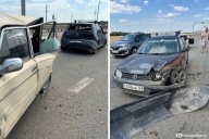 Протаранил очередь на АЗС