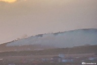 Пожар у Голубой бухты